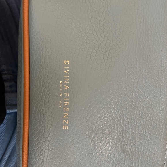 Divina Firenze Convertible crossbody shoulder bag light blue - Picture 3 of 9